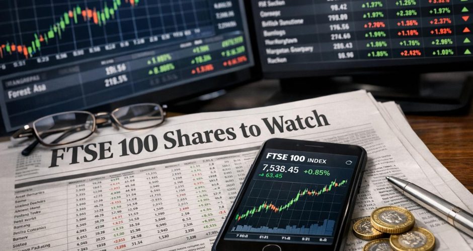 FTSE 100 shares to watch